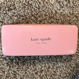🐠 Kate Spade New York Hard Sunglasses Case.Pink/GreenFelt Inside.
